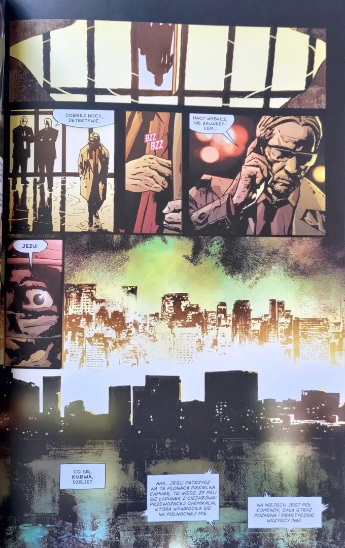 strona komiksu "Jednoręki i Sześć palców"