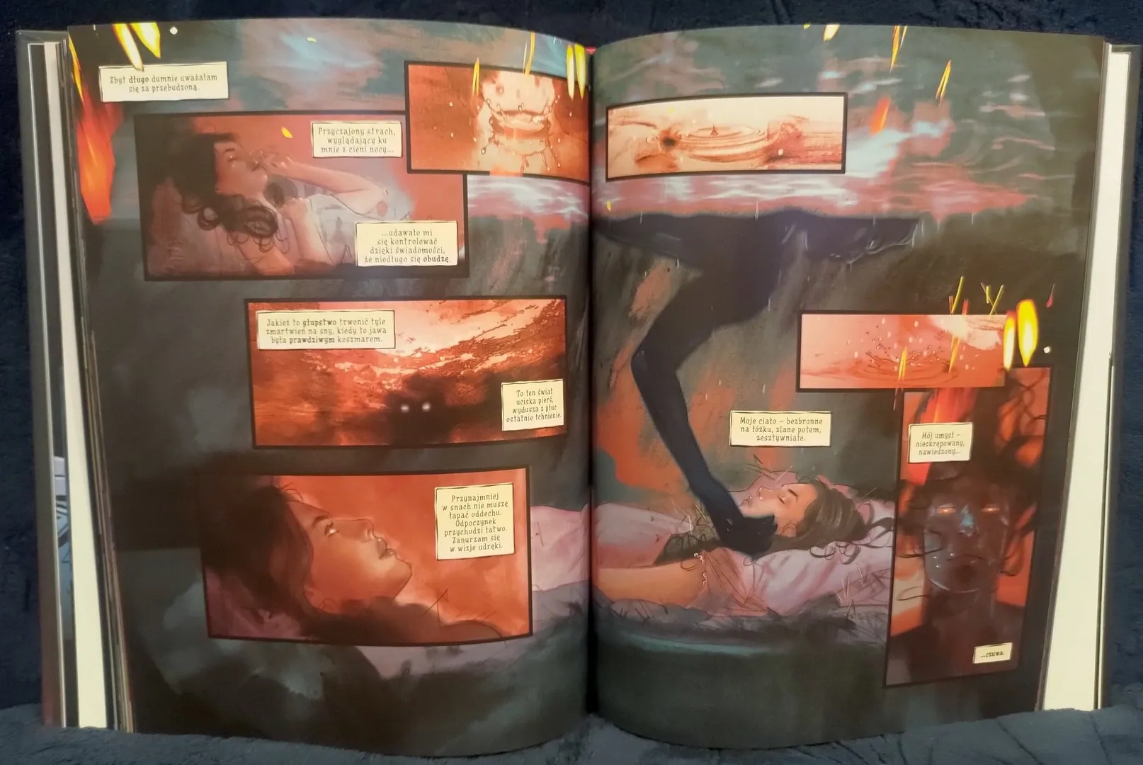 strona komiksu "Somna"