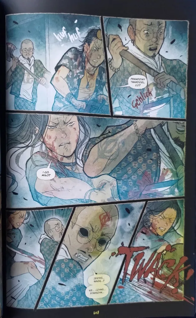 strona komiksu „Pożeracze Nocy. Tom 2. Jej mali żniwiarze”