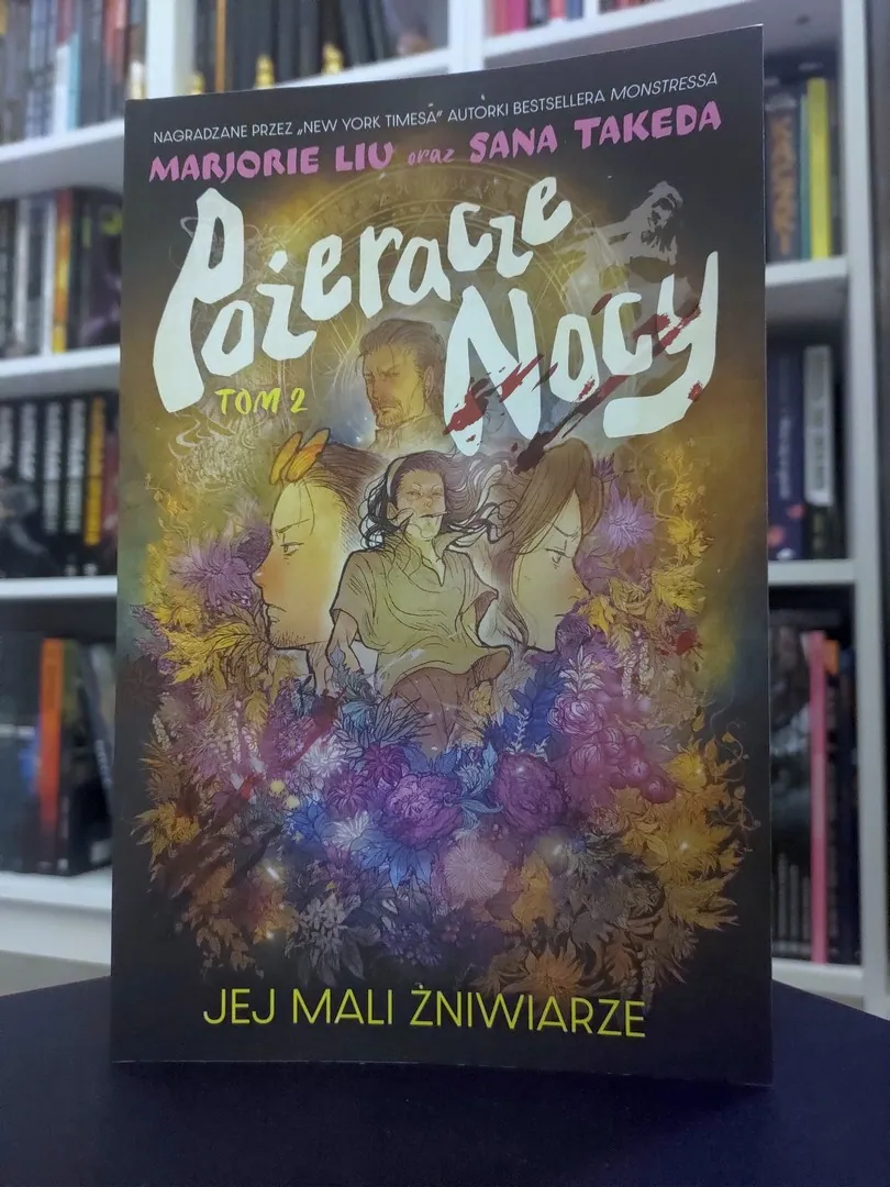 okładka komiksu „Pożeracze Nocy. Tom 2. Jej mali żniwiarze”