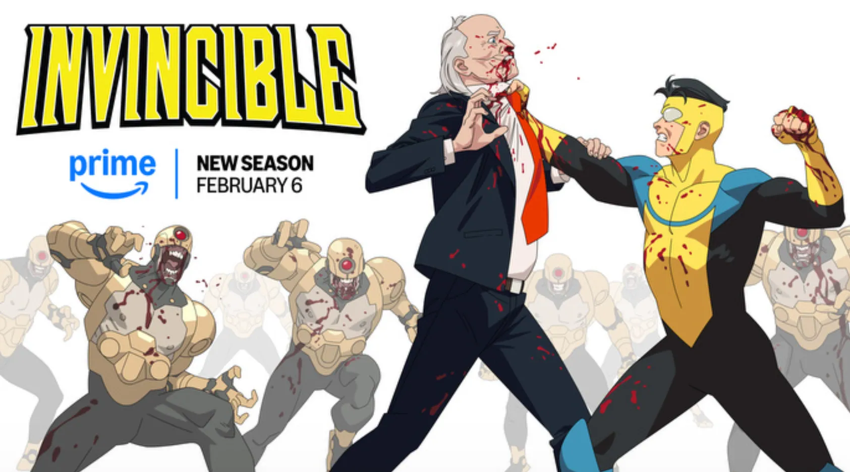 Robert Kirkman ujawnił wstępną datę premiery czwartego sezonu serialu Invincible