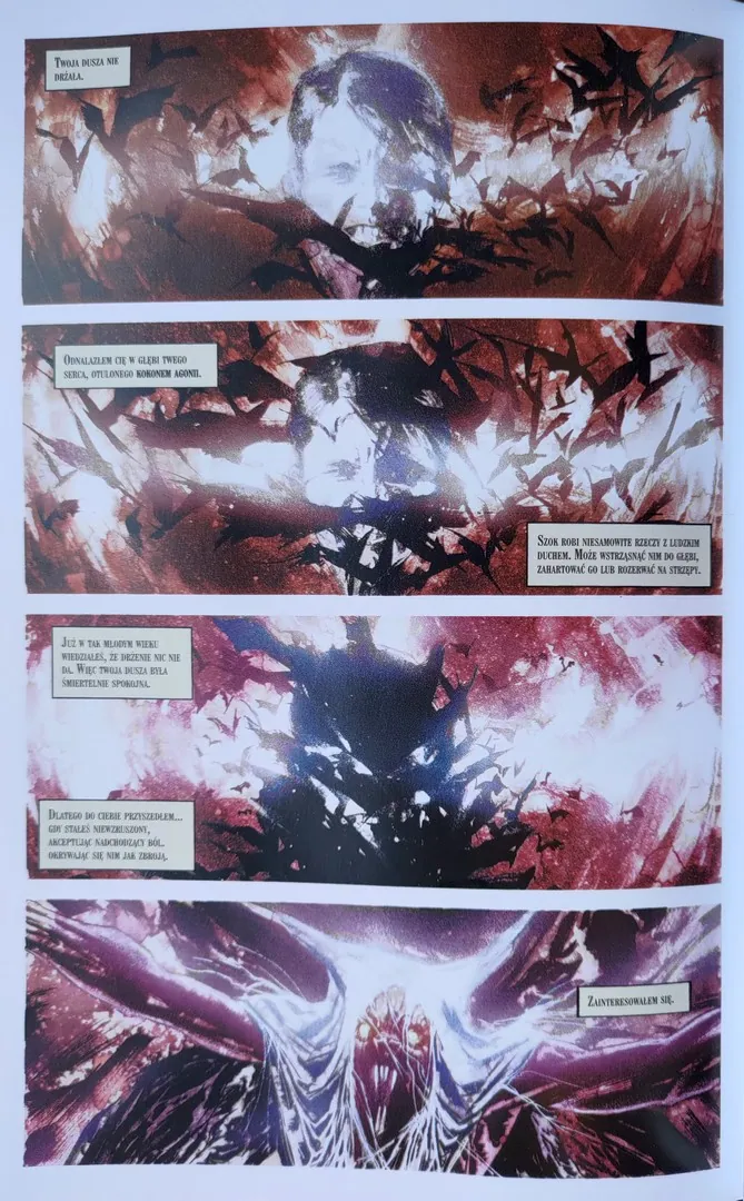 strona komiksu "Batman Detective Comics - Gothamski Nokturn: Akt II"