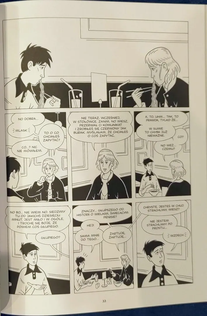 strona komiksu „Nawet nas tu nie ma”