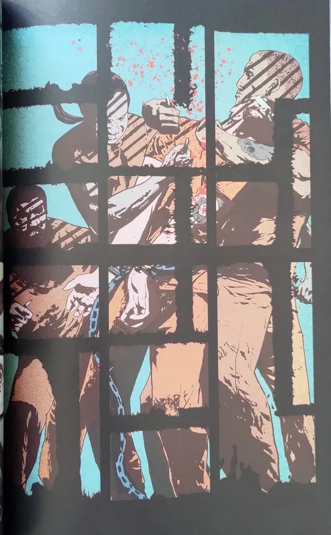 strona komiksu "Jednoręki i Sześć palców"