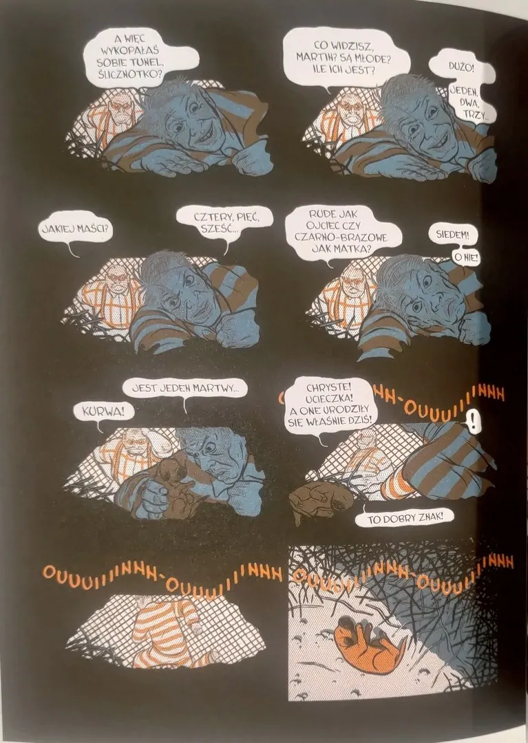 strona komiksu "Robota jak każda inna"
