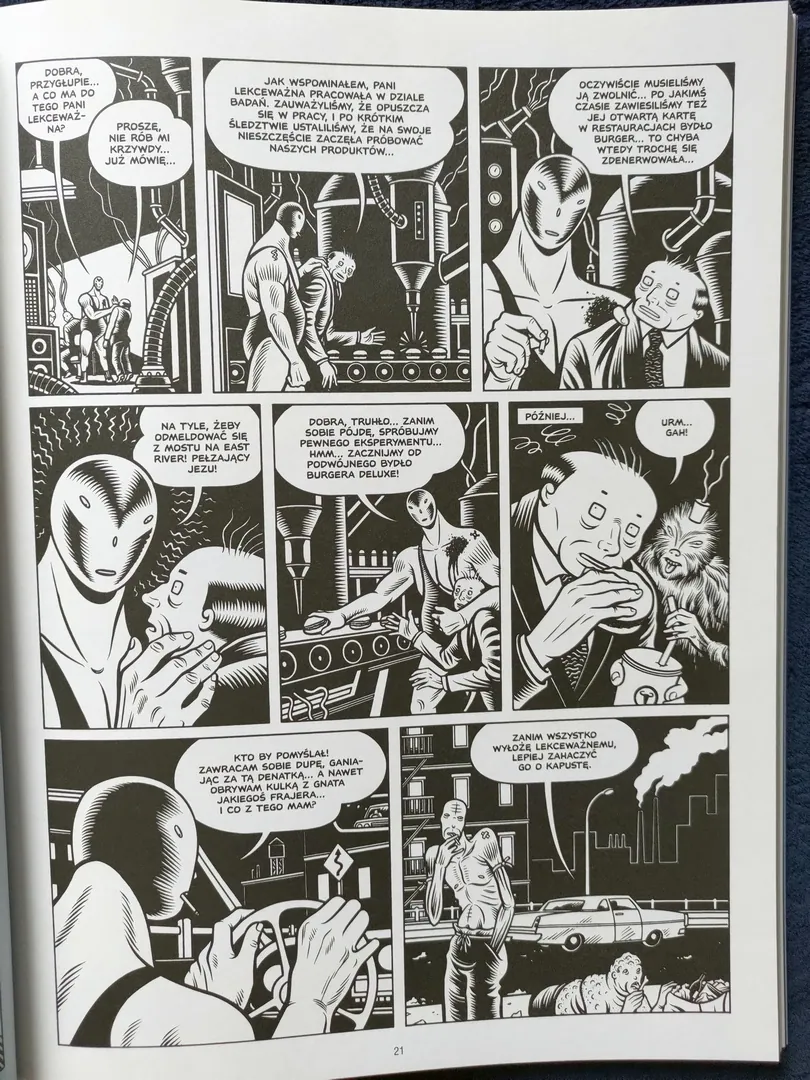 strona komiksu "El Borbah"