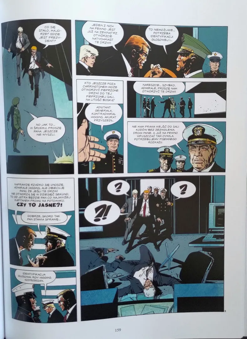 strona komiksu „XIII.Tom 3”