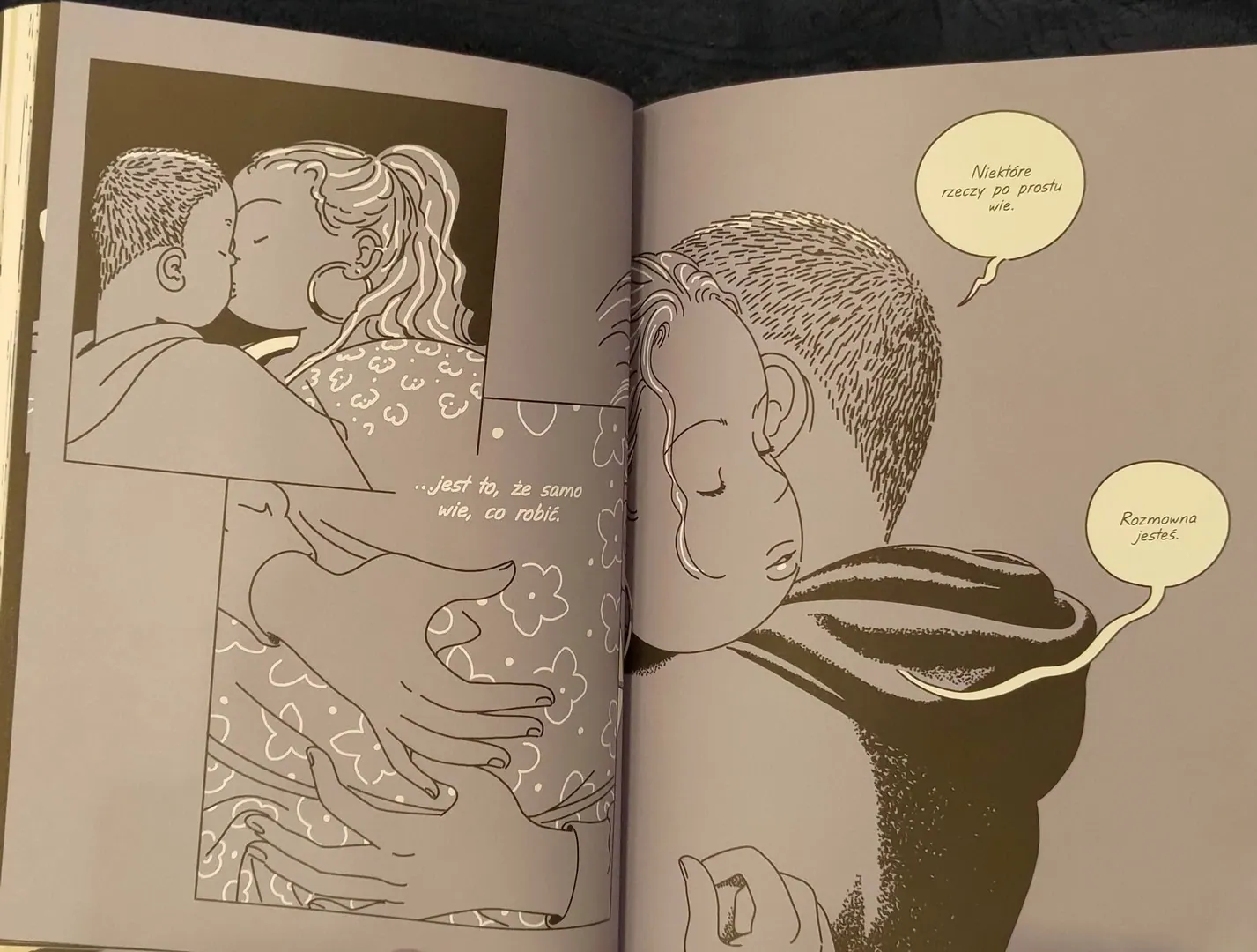 strona komiksu "Połączenia"