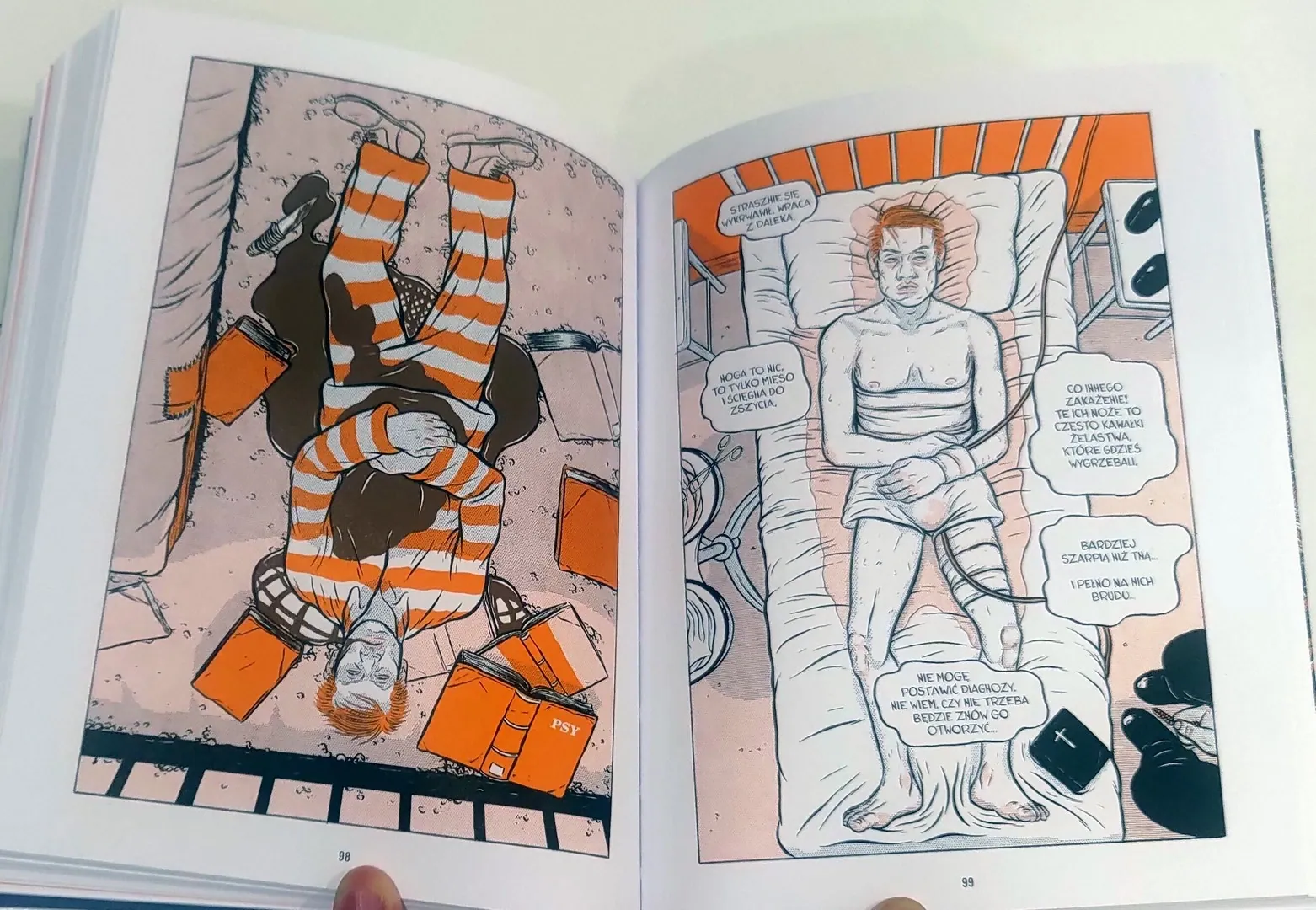 strona komiksu "Robota jak każda inna"