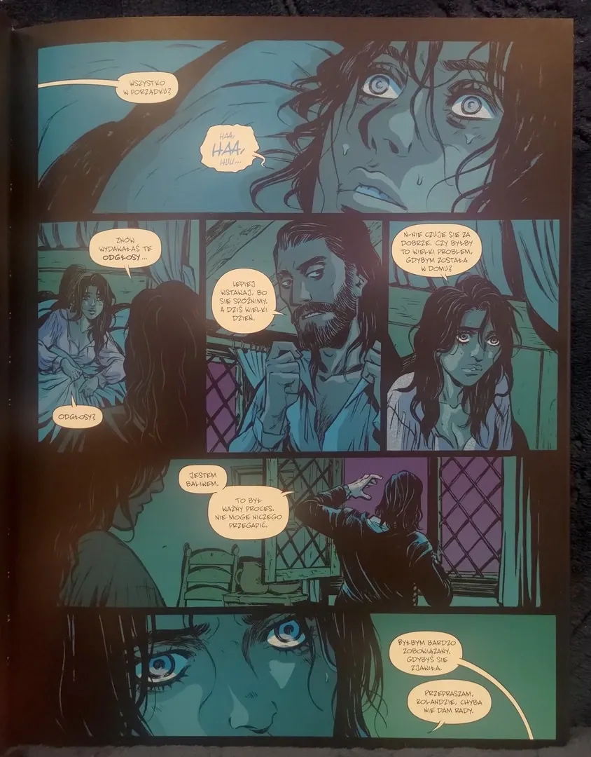 strona komiksu "Somna"