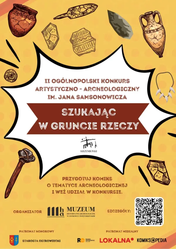 Szukając w gruncie rzeczy. Trwa nabór prac do konkursu na komiks o tematyce archeologicznej
