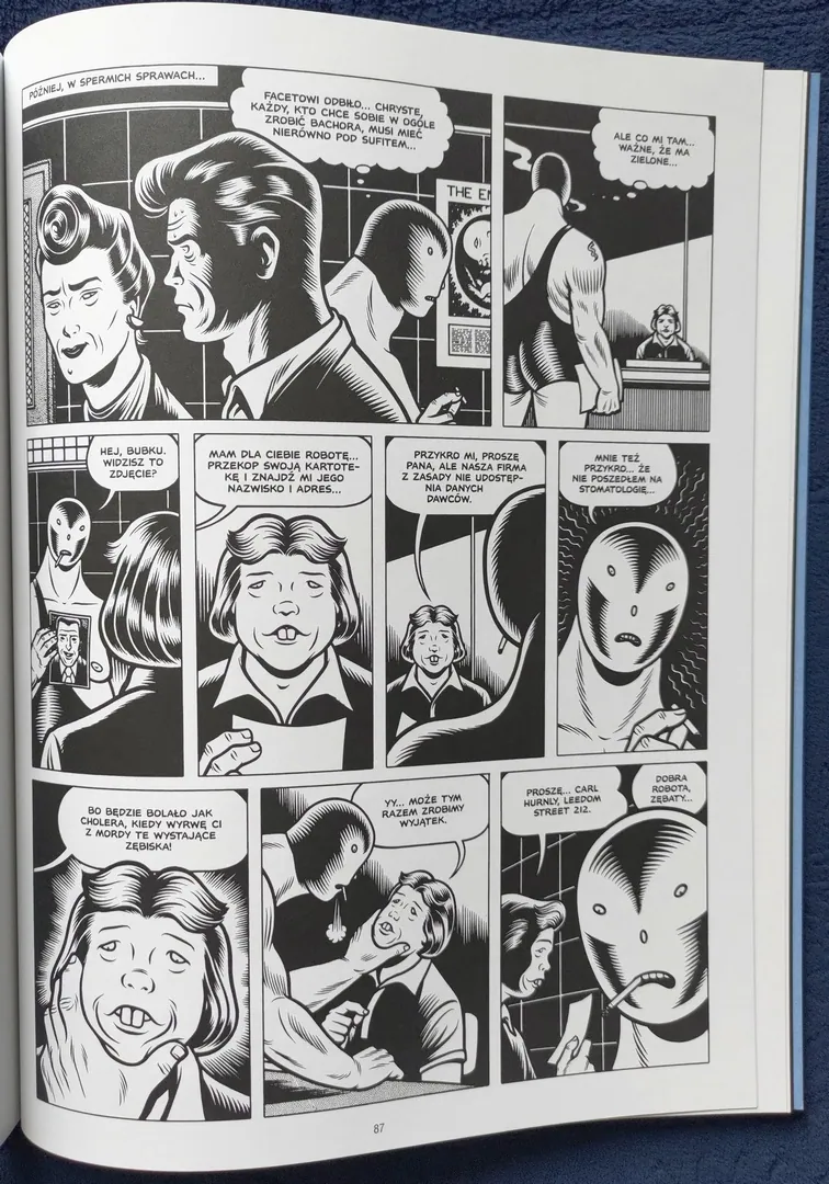 strona komiksu "El Borbah"