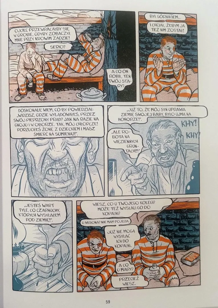 strona komiksu "Robota jak każda inna"