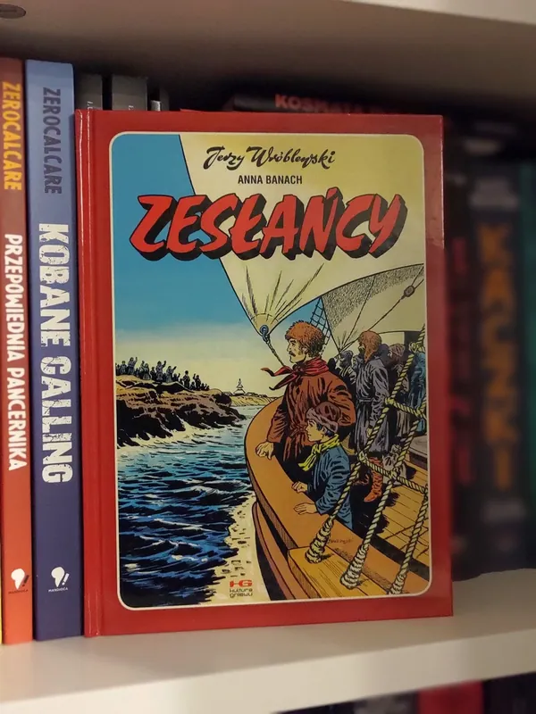 okładka komiksu „Zesłańcy”