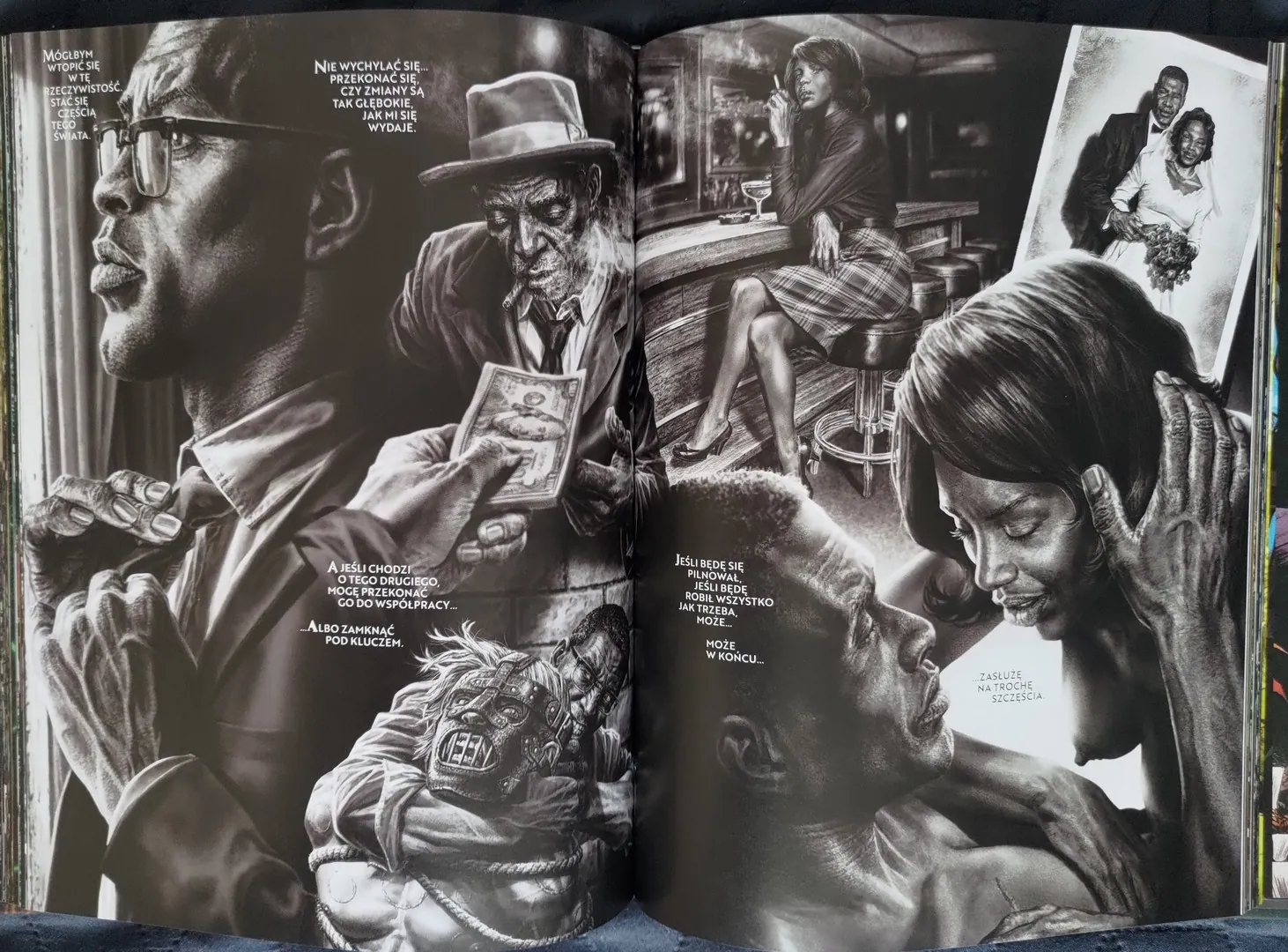 strona komiksu „Błędne koło”