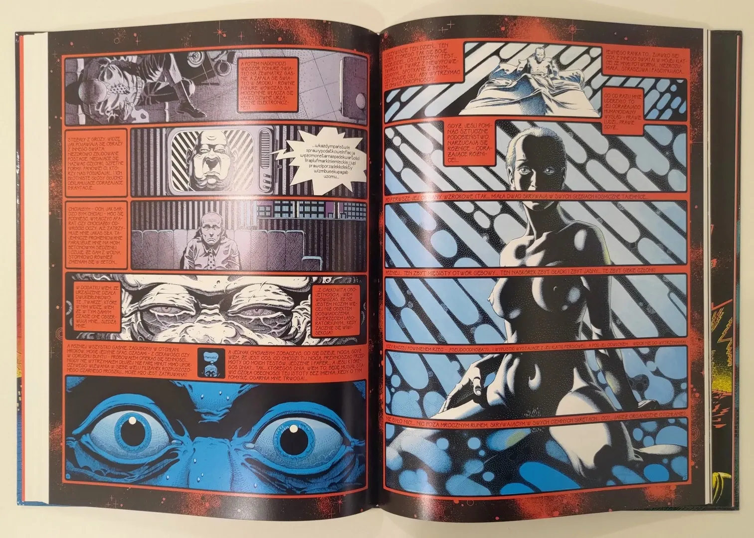strona komiksu "Scenki z życia osiedla"