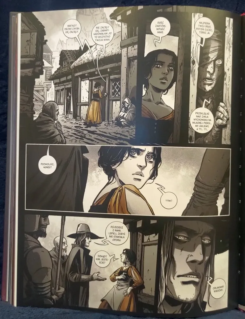 strona komiksu "Somna"