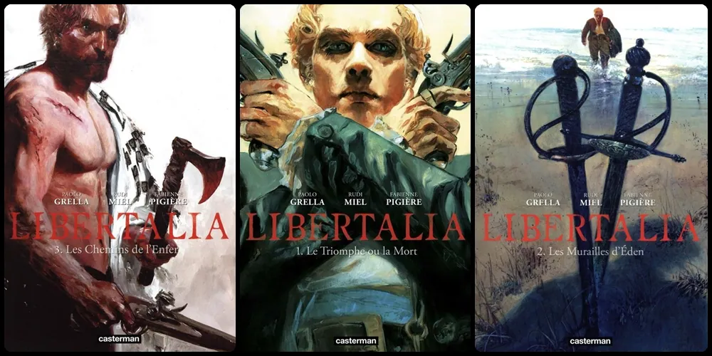 "Libertalia" od Scream Comics w grudniu. Piracka utopia, trzy tomy w jednym wydaniu