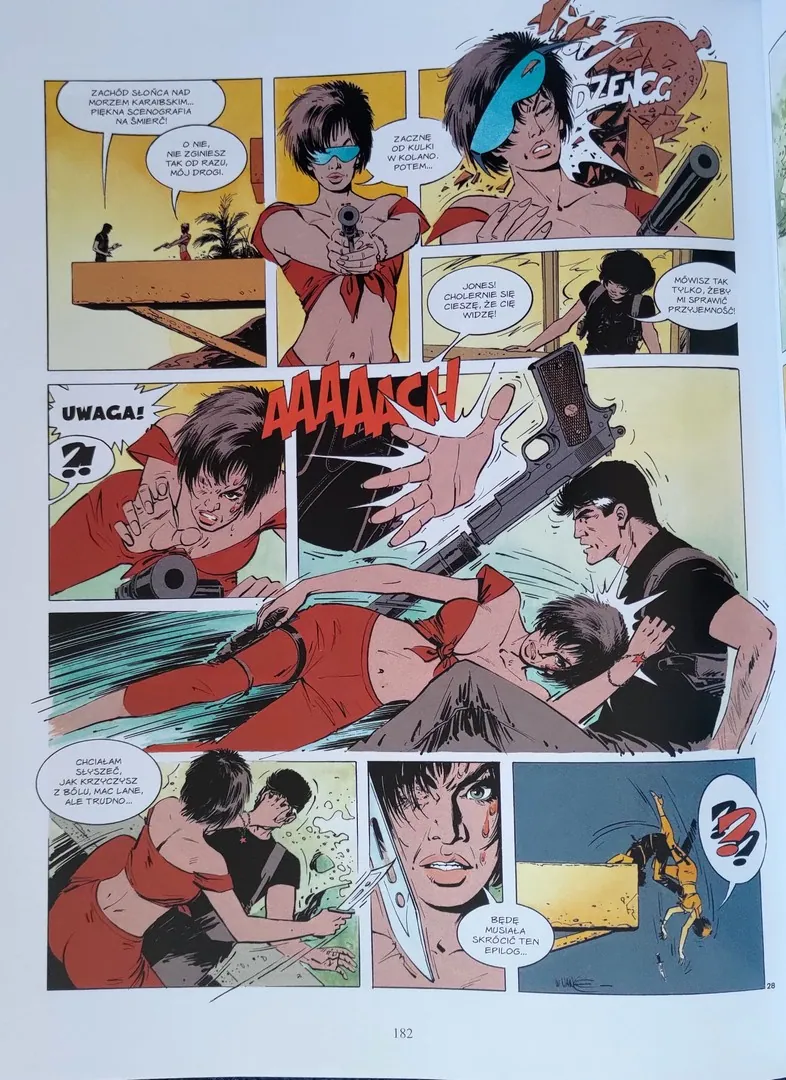 strona komiksu „XIII.Tom 3”