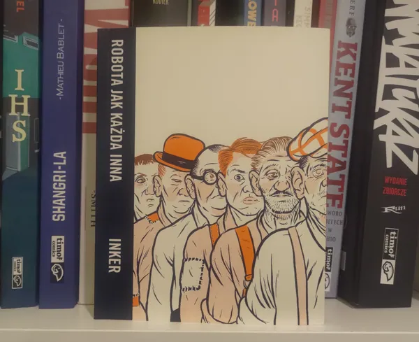 okładka komiksu "Robota jak każda inna"