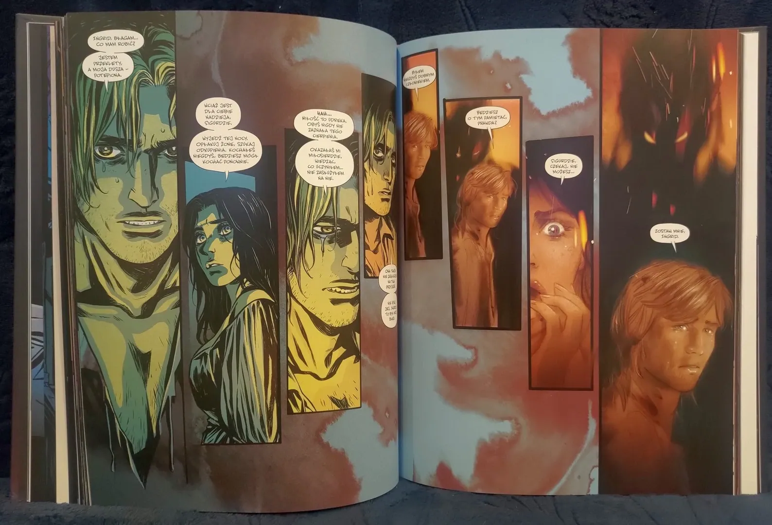 strona komiksu "Somna"