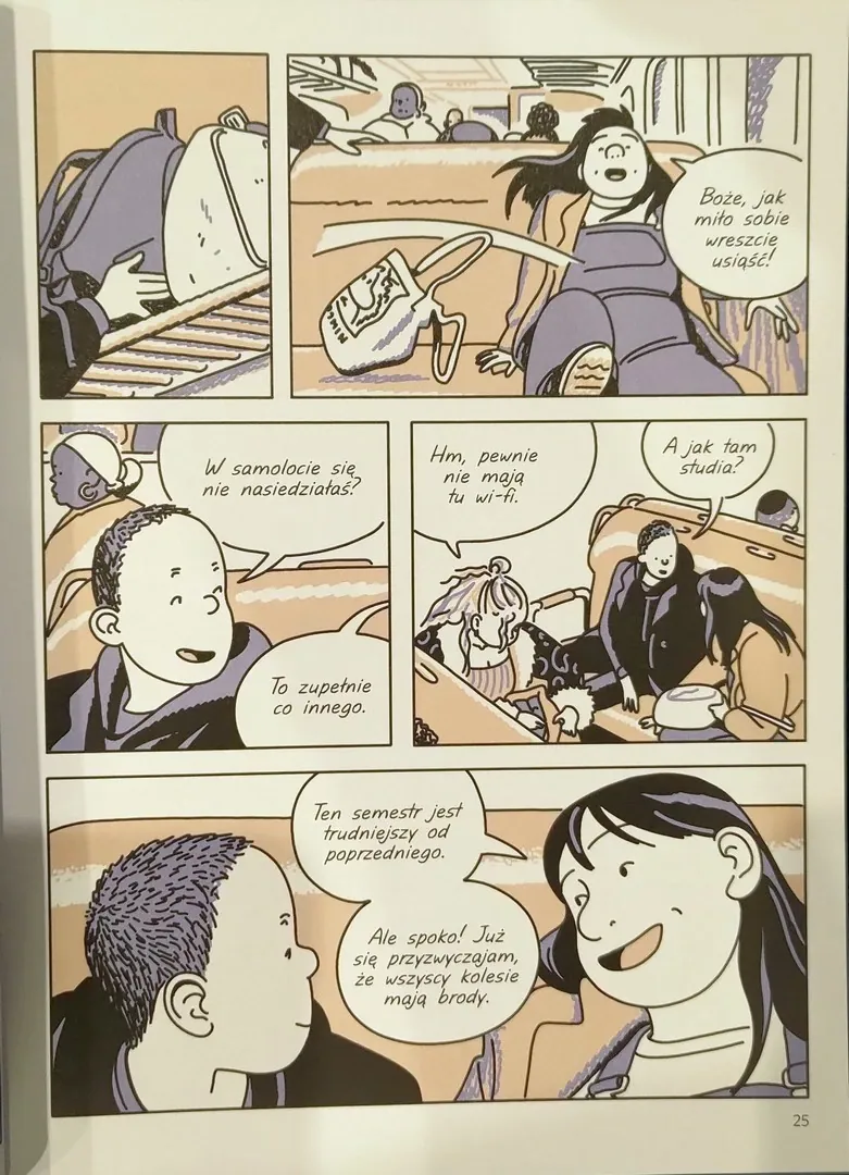 strona komiksu "Połączenia"