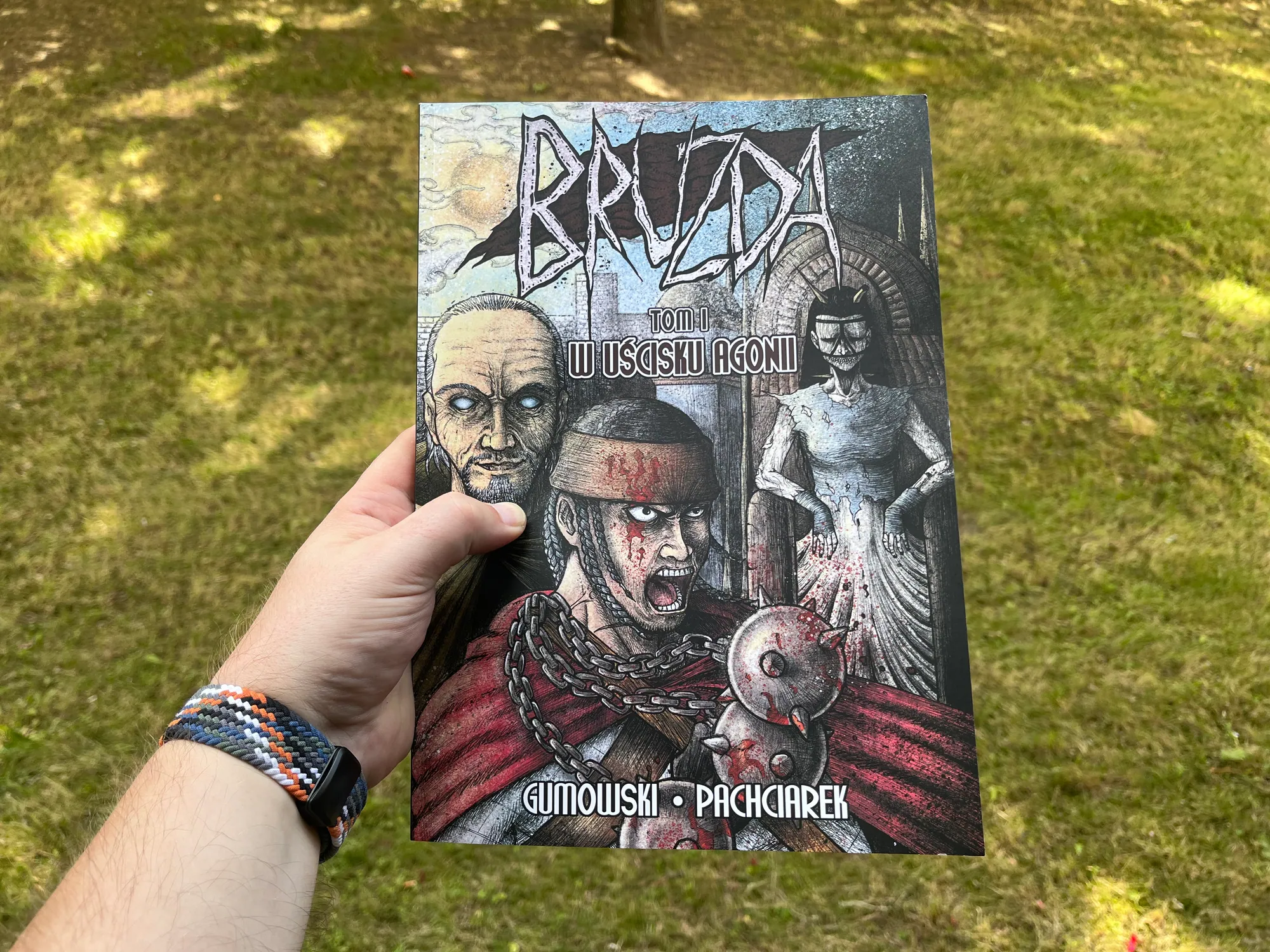 Bruzda #1. W uścisku agonii. Gumowski i Pachciarek. Recenzja komiksu