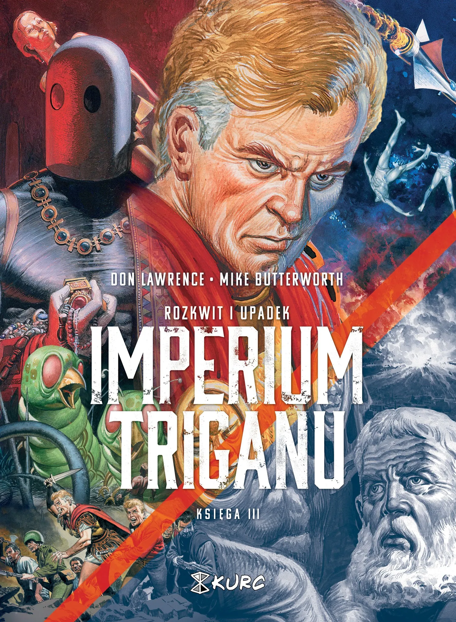 Rozkwit i upadek Imperium Triganu księga 3 - wydawnictwo Kurc rozpoczęło przedsprzedaż