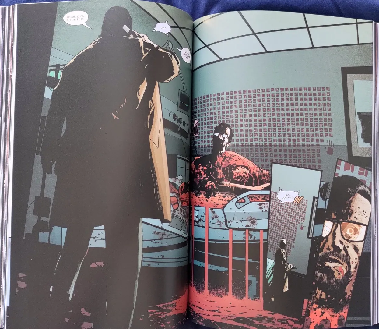 strona komiksu "Jednoręki i Sześć palców"