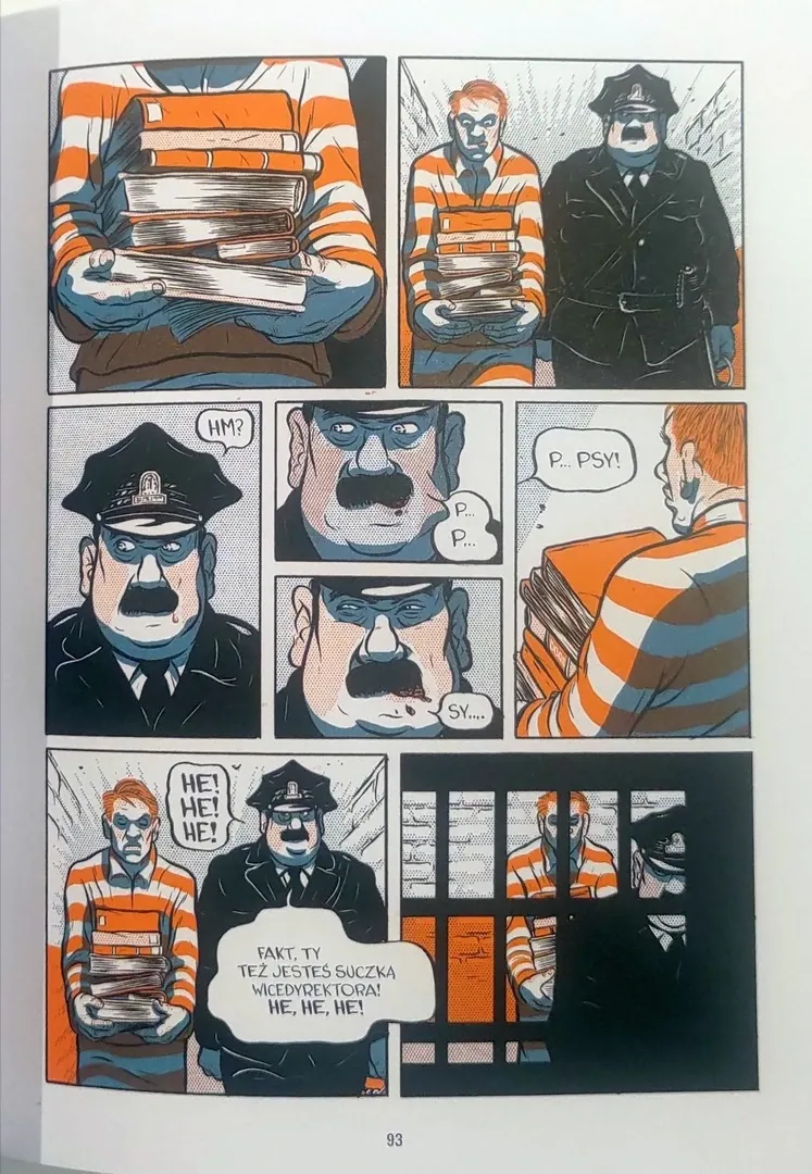 strona komiksu "Robota jak każda inna"