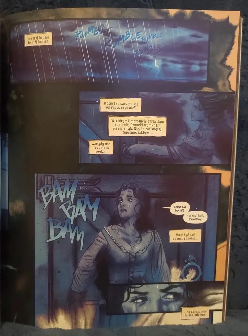 strona komiksu "Somna"