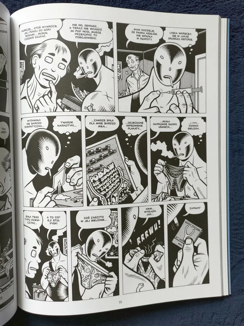 strona komiksu "El Borbah"