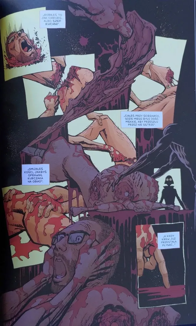 strona komiksu "Jednoręki i Sześć palców"