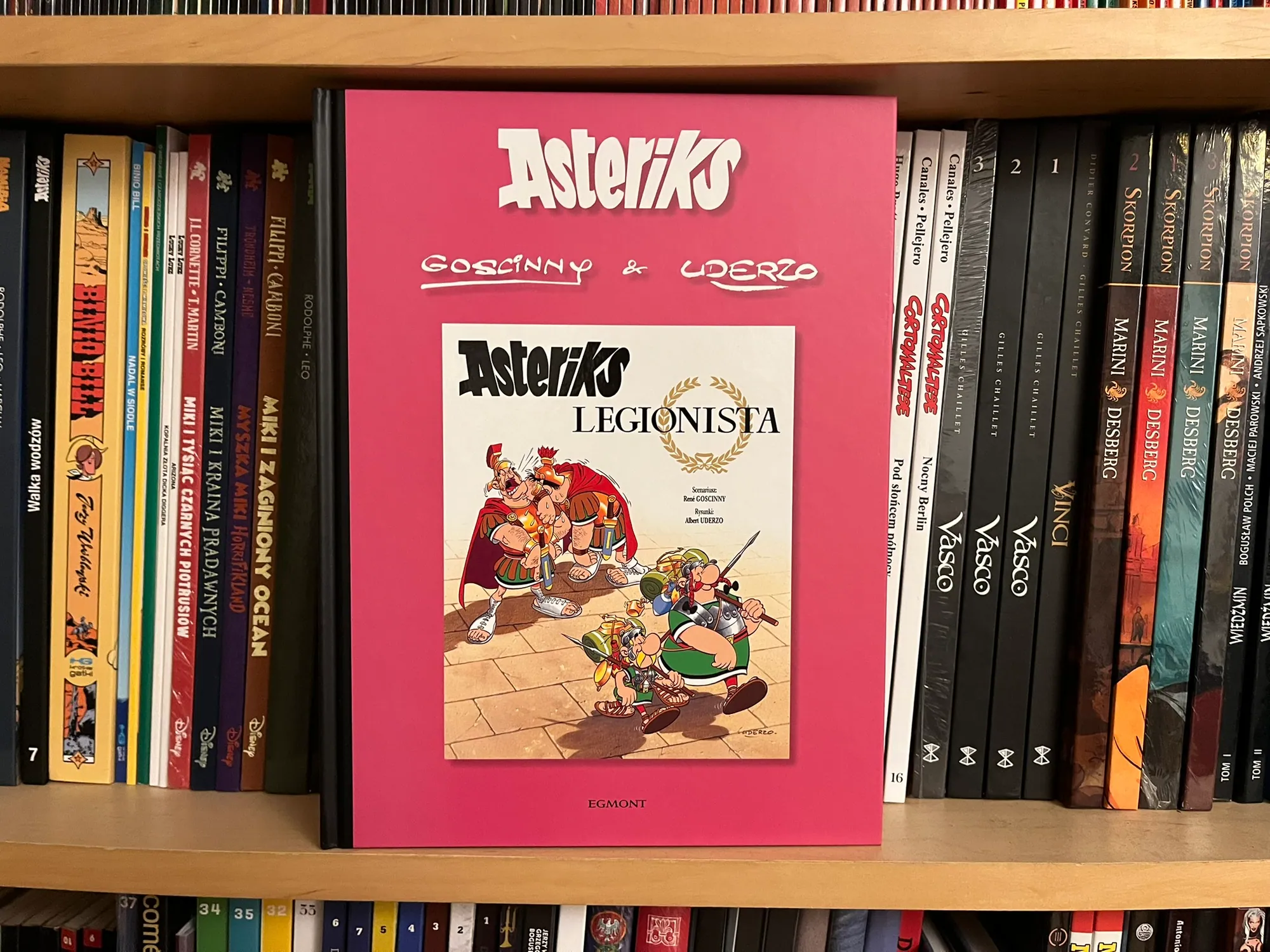 Asteriks Legionista. René Goscinny, Albert Uderzo. Recenzja komiksu