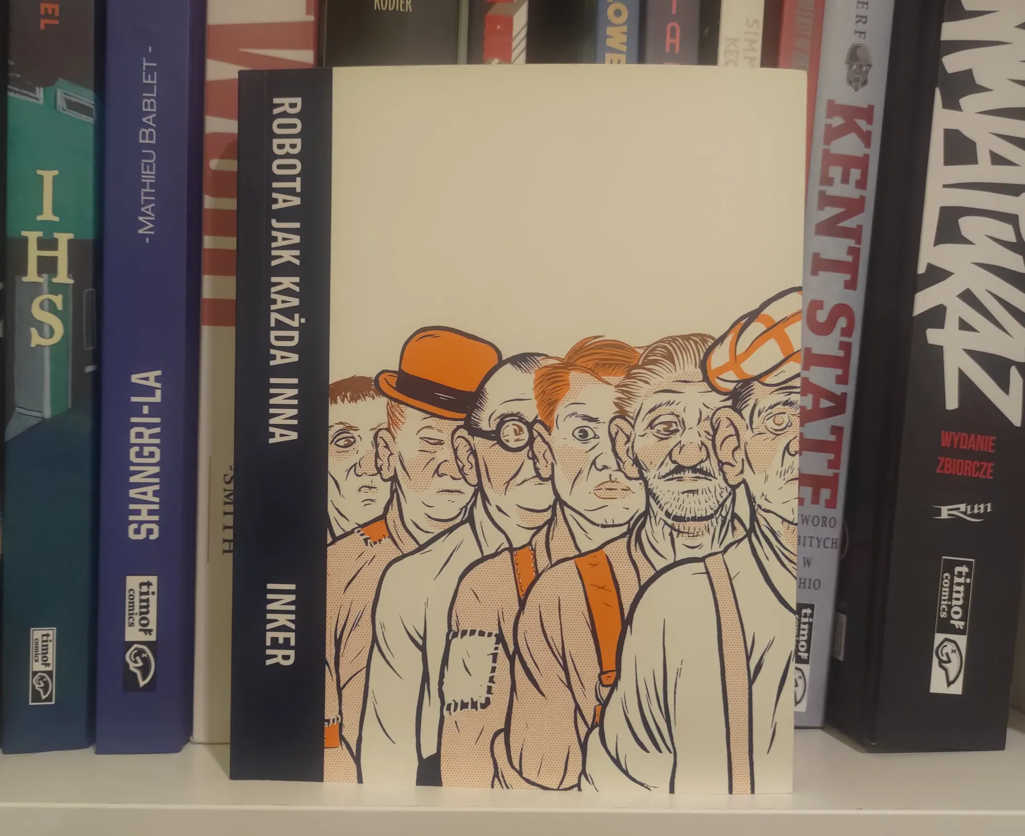 okładka komiksu "Robota jak każda inna"